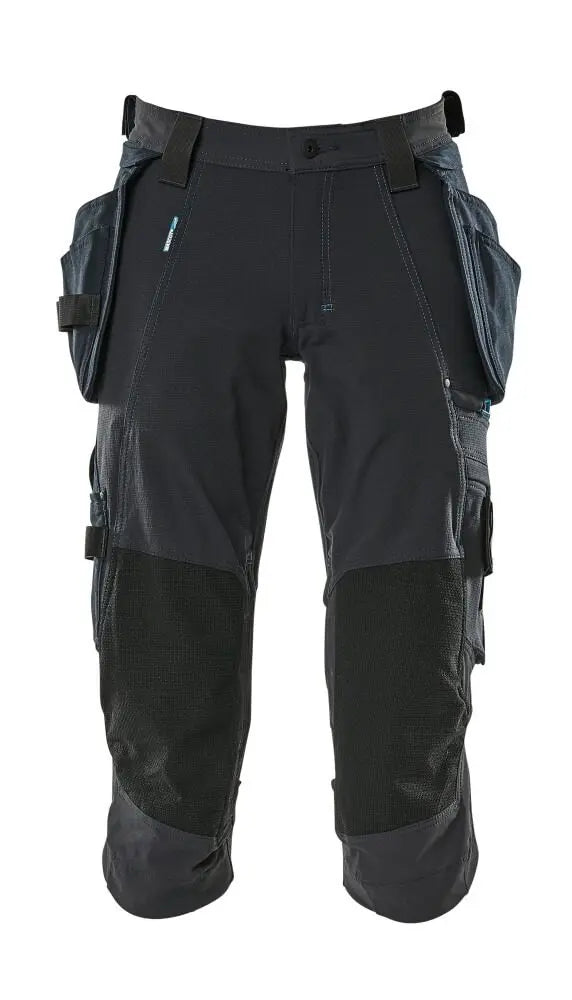 Pantacourt, poches flottantes, stretch vêtement professionnel personnalisable