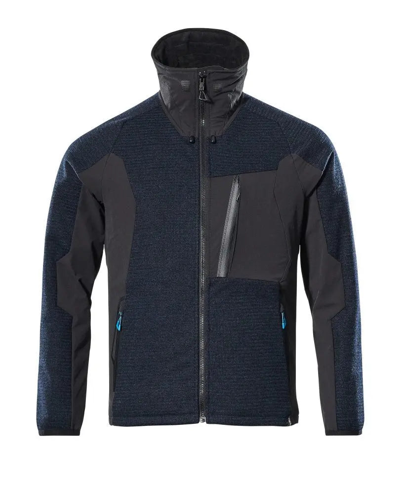 Veste tricot avec membrane vêtement professionnel personnalisable