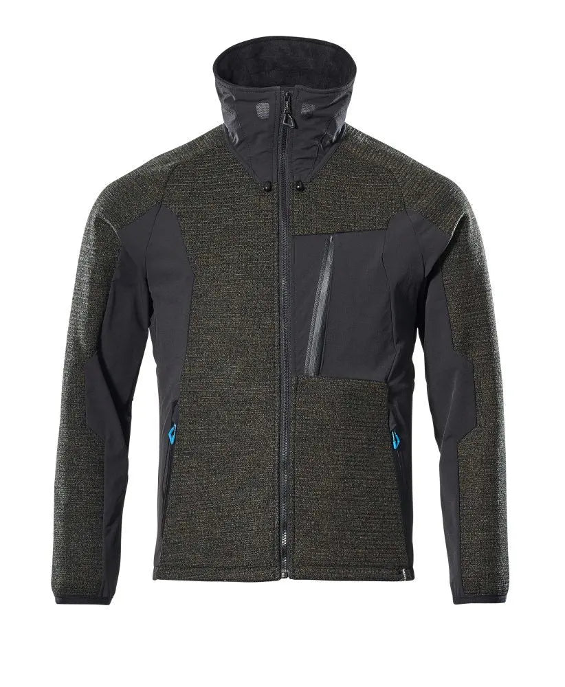 Veste tricot avec membrane vêtement professionnel personnalisable