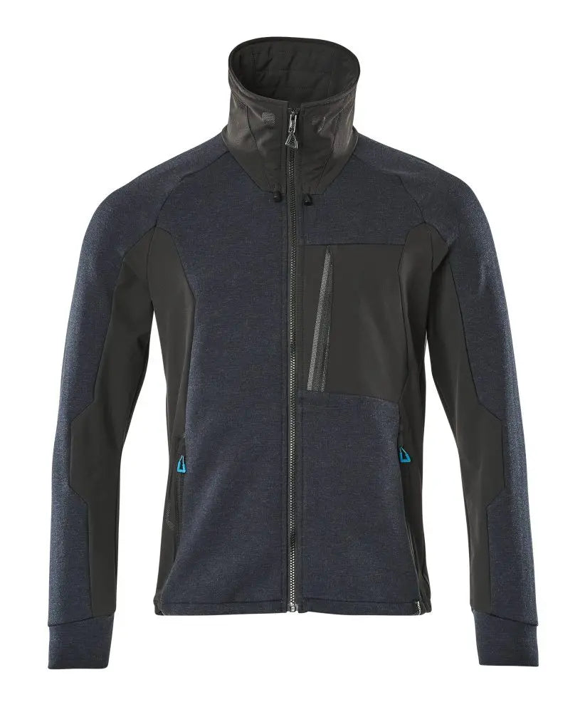 Sweatshirt, fermeture zippée, col haut vêtement professionnel personnalisable