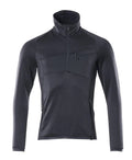 Pull en polaire, fermeture zippée courte vêtement professionnel personnalisable