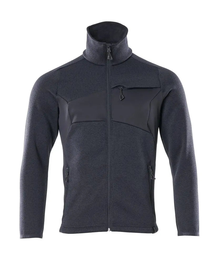 Pull zippé vêtement professionnel personnalisable