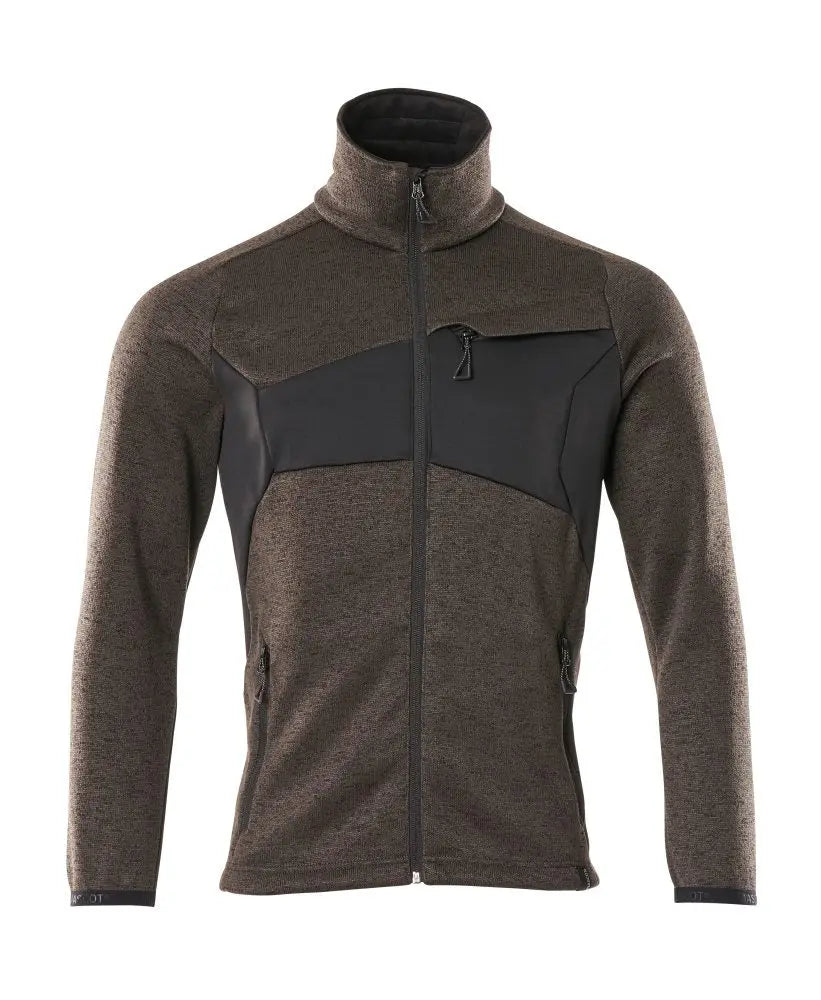 Pull zippé vêtement professionnel personnalisable