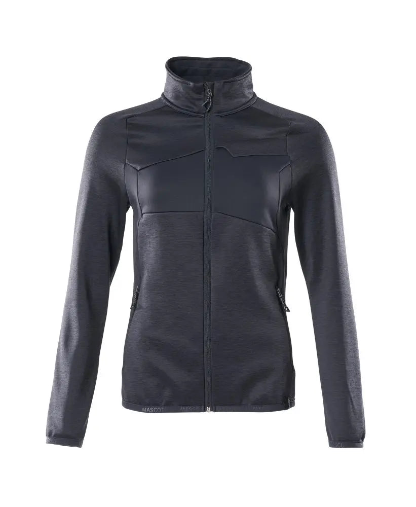 Pull en polaire zippé, femme vêtement professionnel personnalisable