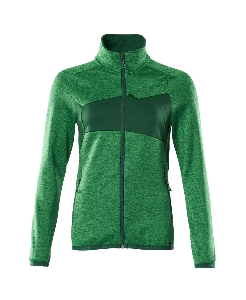 Pull en polaire zippé, femme vêtement professionnel personnalisable
