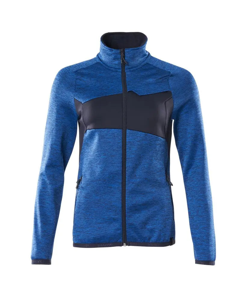 Pull en polaire zippé, femme vêtement professionnel personnalisable