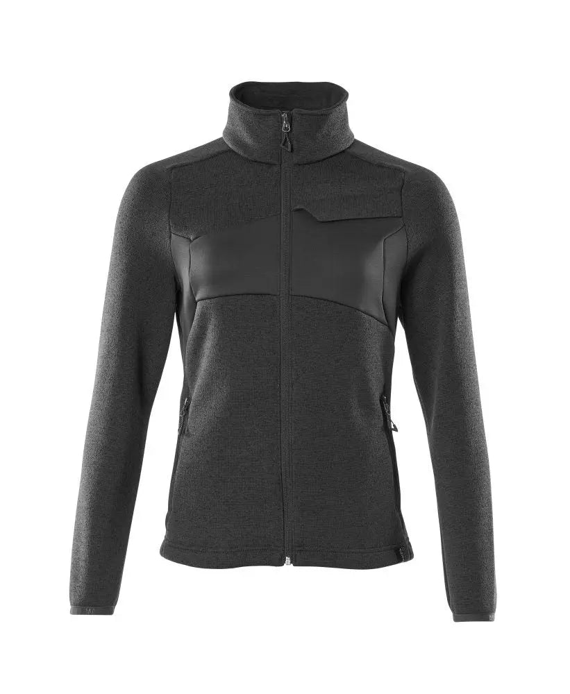 Pull zippé, femme vêtement professionnel personnalisable