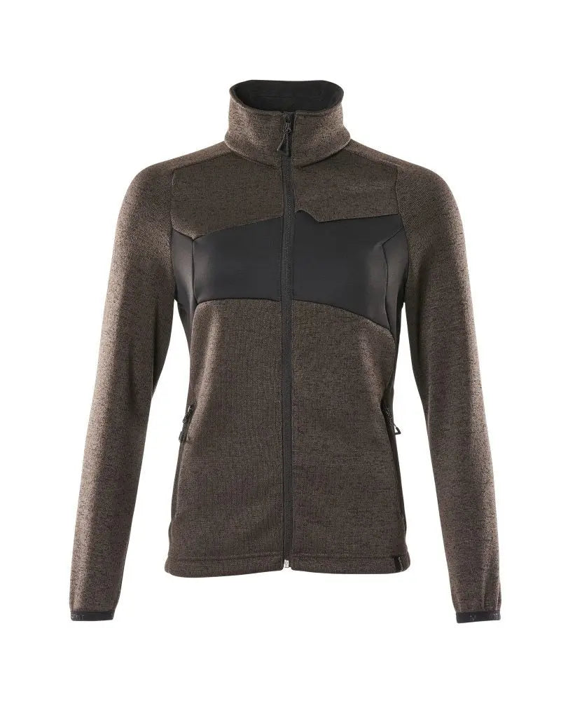 Pull zippé, femme vêtement professionnel personnalisable