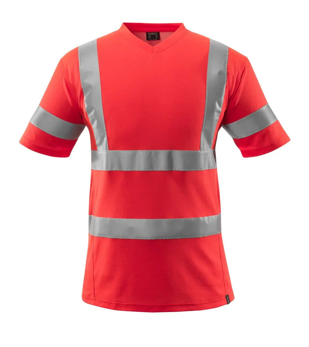 T-shirt, encolure en V vêtement professionnel personnalisable
