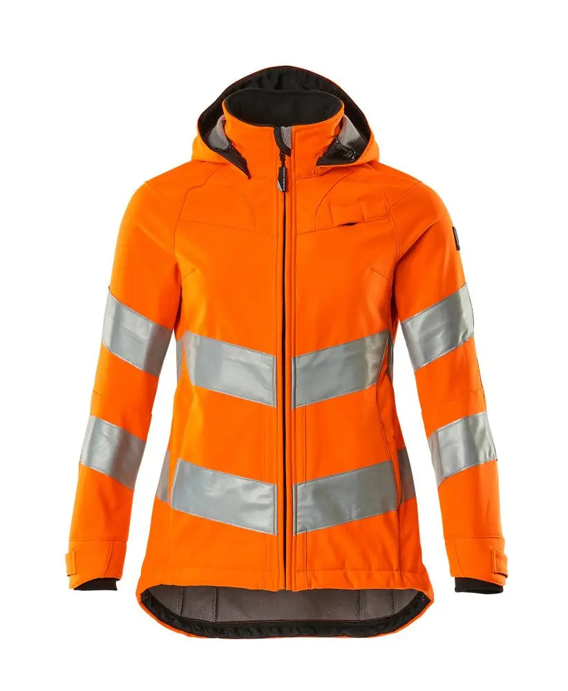 Veste soft shell, modèle femme, EN20471 vêtement professionnel personnalisable