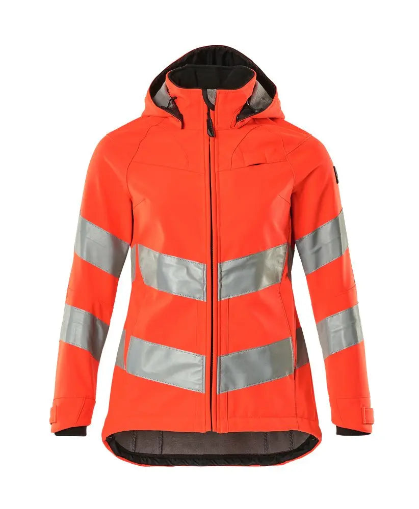 Veste soft shell, modèle femme, EN20471 vêtement professionnel personnalisable