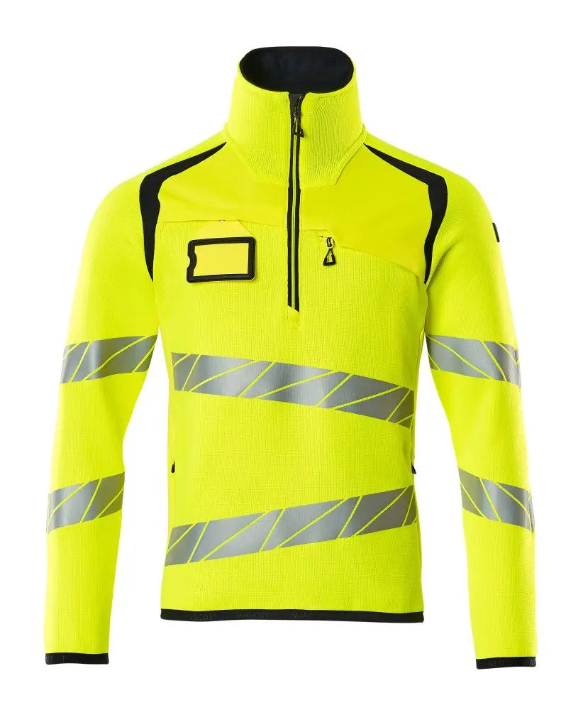 Pull demi-zippé vêtement professionnel personnalisable