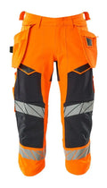 Pantacourt, poches flottantes , stretch vêtement professionnel personnalisable