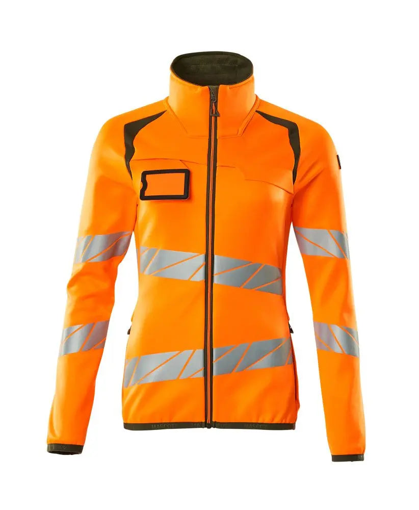 Pull polaire zippé, coupe femme vêtement professionnel personnalisable