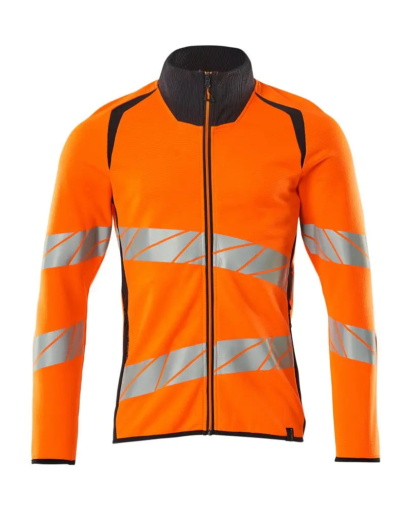 Sweatshirt zippé, coupe moderne vêtement professionnel personnalisable