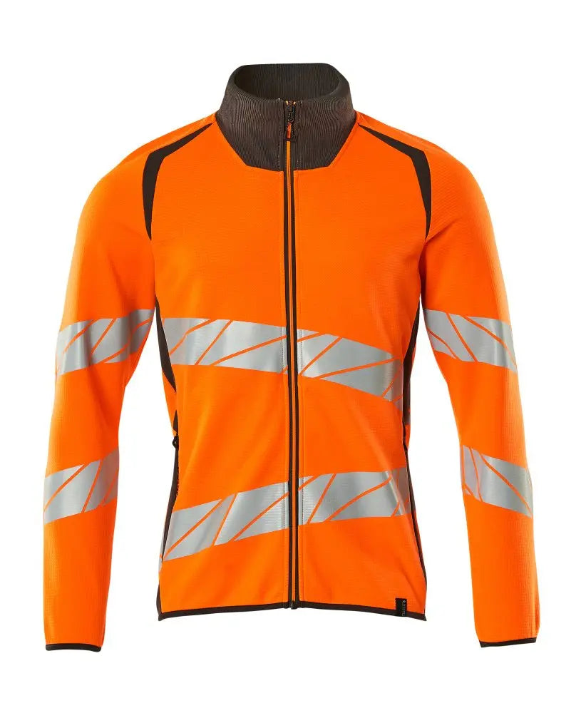Sweatshirt zippé, coupe moderne vêtement professionnel personnalisable