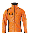 Veste softshell, effets réfléchissants haute visibilité EPI professionnel