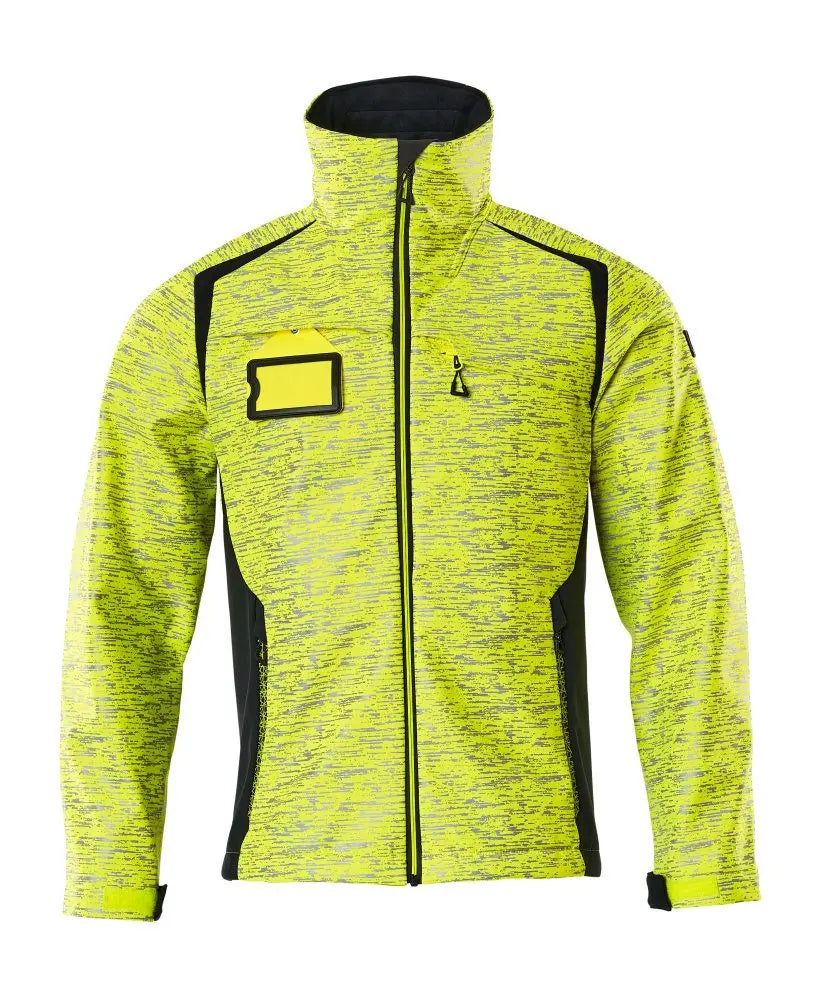 Veste softshell, effets réfléchissants haute visibilité EPI professionnel