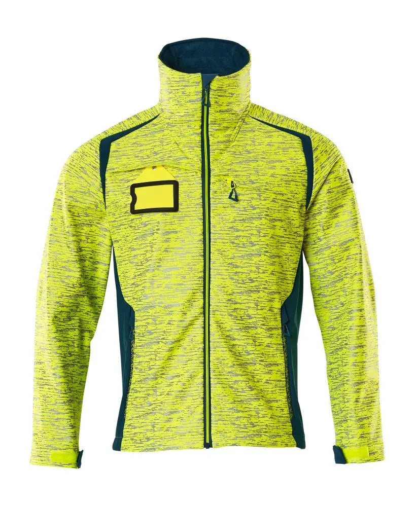 Veste softshell, effets réfléchissants haute visibilité EPI professionnel