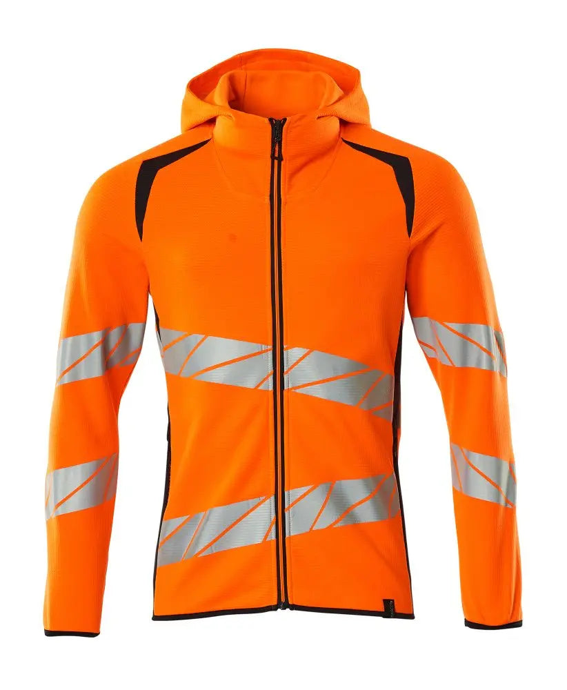 Sweat capuche zippé, coupe moderne vêtement professionnel personnalisable