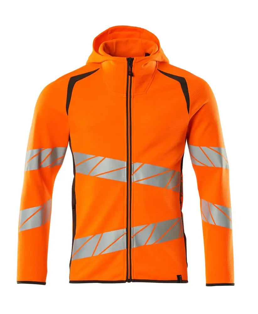 Sweat capuche zippé, coupe moderne vêtement professionnel personnalisable