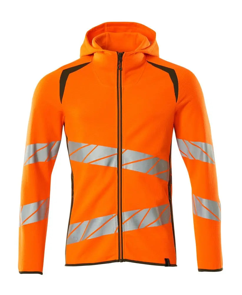 Sweat capuche zippé, coupe moderne vêtement professionnel personnalisable