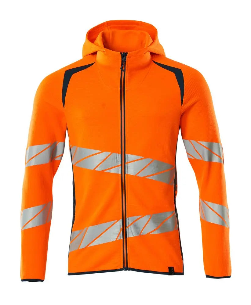 Sweat capuche zippé, coupe moderne vêtement professionnel personnalisable