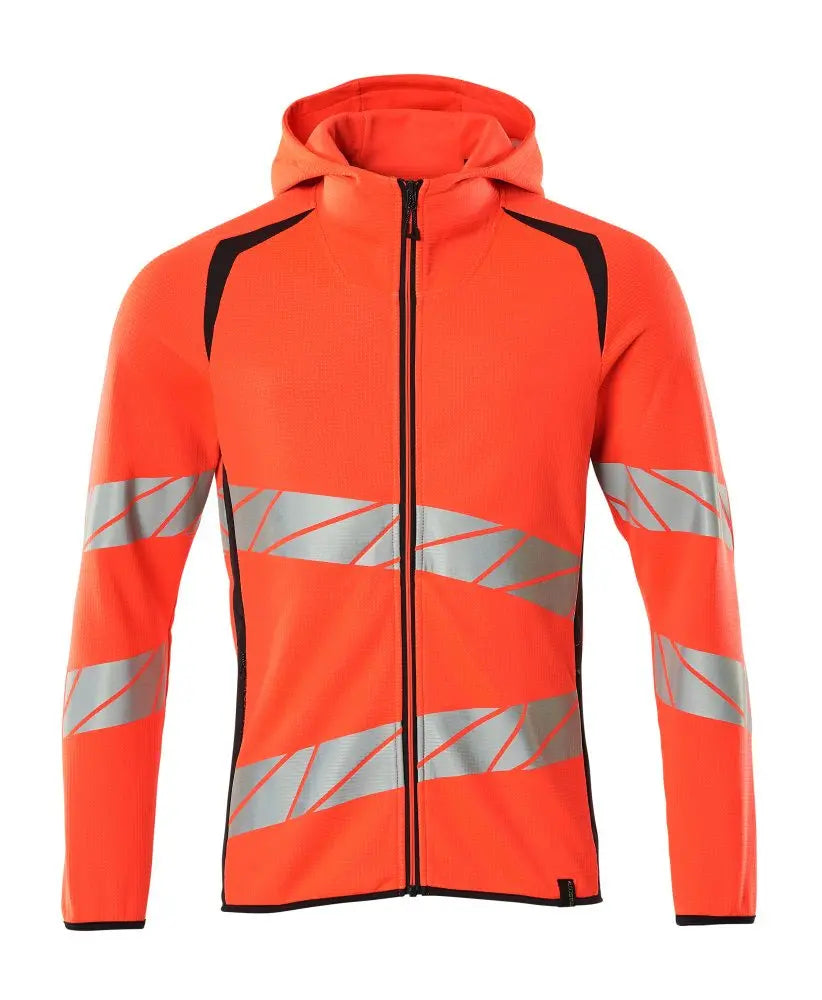 Sweat capuche zippé, coupe moderne vêtement professionnel personnalisable
