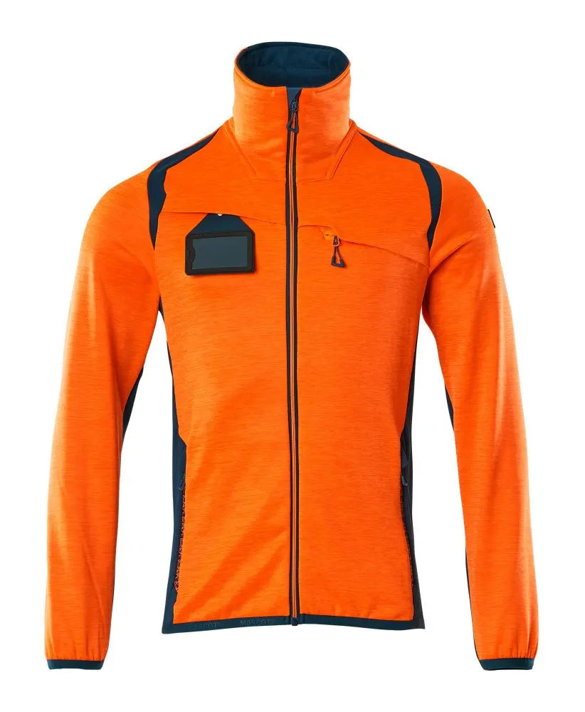 Pull polaire zippé vêtement professionnel personnalisable