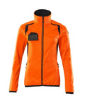 Pull polaire zippé, coupe femme vêtement professionnel personnalisable