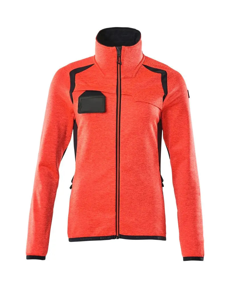 Pull polaire zippé, coupe femme vêtement professionnel personnalisable