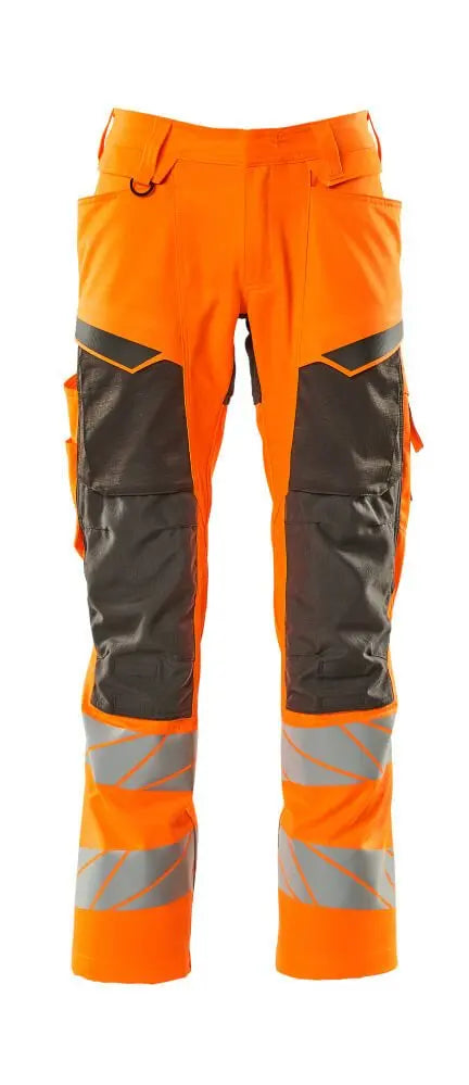 Pantalon, poches genoux, zones stretch vêtement professionnel personnalisable