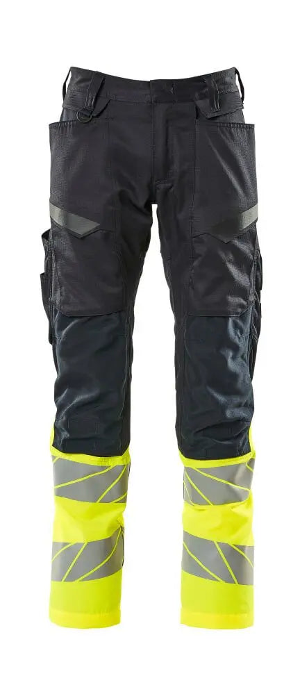 Pantalon, poches genoux, zones stretch vêtement professionnel personnalisable
