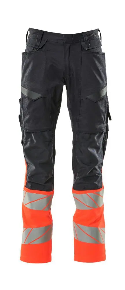 Pantalon, poches genoux, zones stretch vêtement professionnel personnalisable