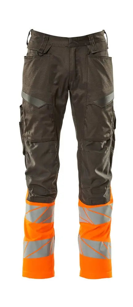 Pantalon, poches genoux, zones stretch vêtement professionnel personnalisable