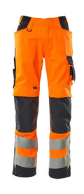 Pantalon avec poches genouillères vêtement professionnel personnalisable