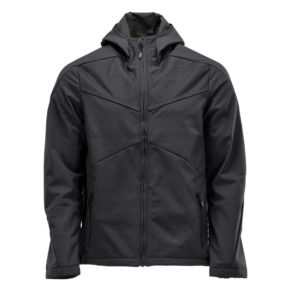Veste softshell avec capuche vêtement professionnel personnalisable
