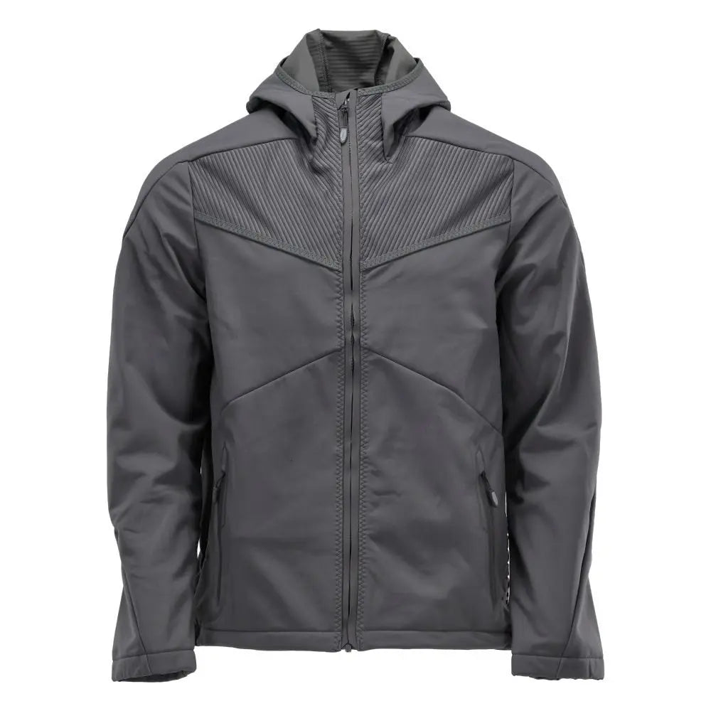Veste softshell avec capuche vêtement professionnel personnalisable