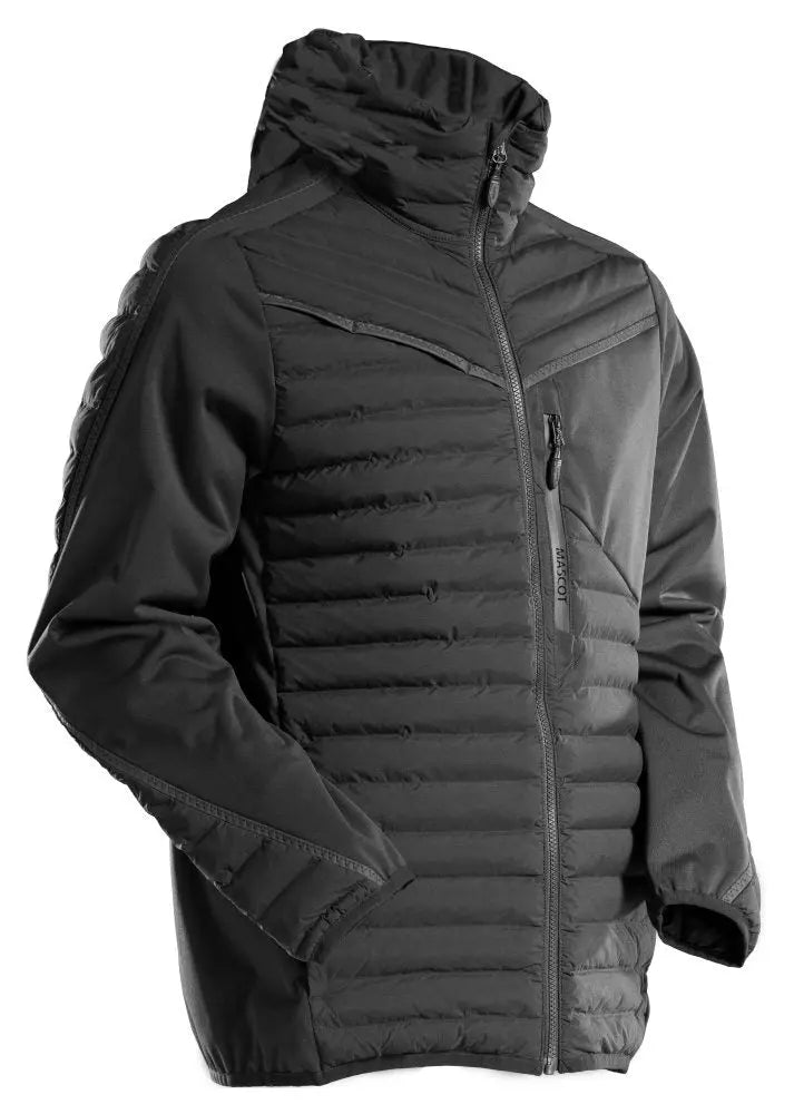 Veste avec capuche, doublure tissu léger vêtement professionnel personnalisable