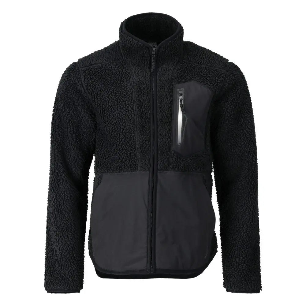 Veste fourrure zippé chaussure de sécurité professionnelle