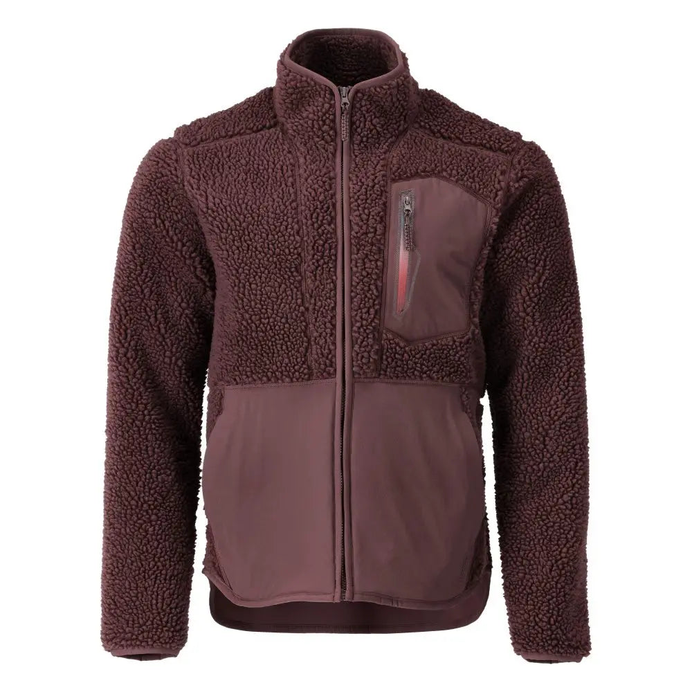 Veste fourrure zippé chaussure de sécurité professionnelle