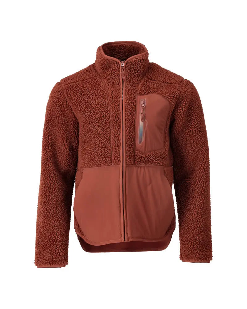 Veste fourrure zippé chaussure de sécurité professionnelle