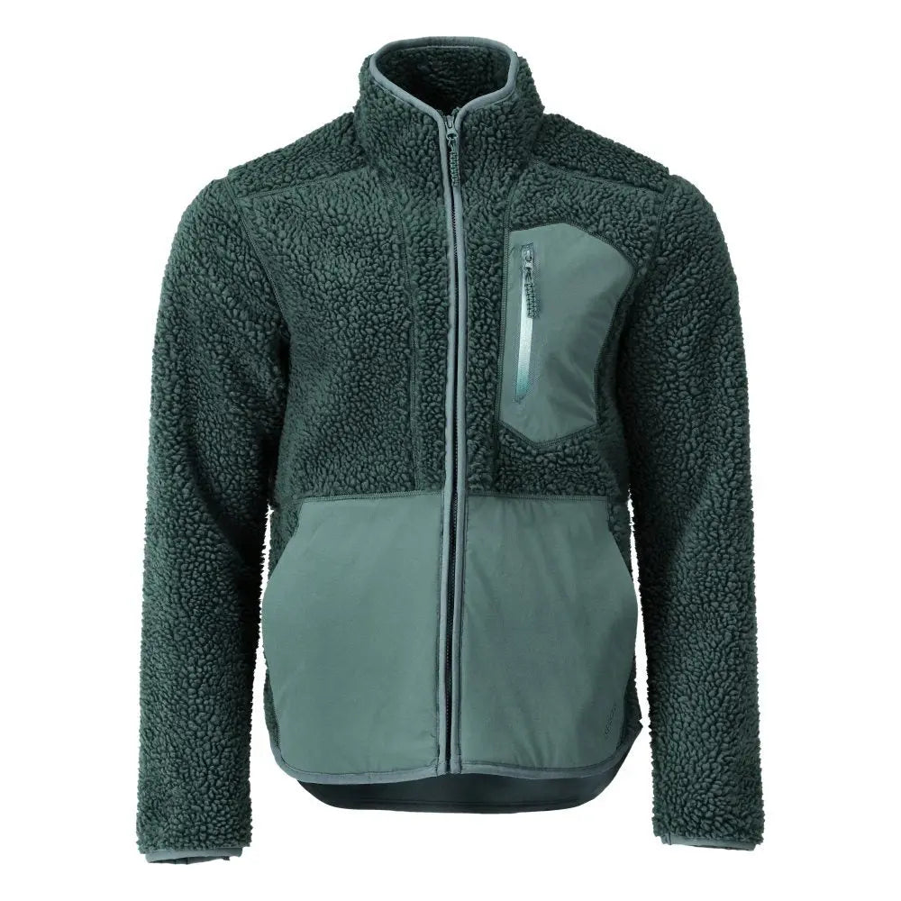 Veste fourrure zippé chaussure de sécurité professionnelle