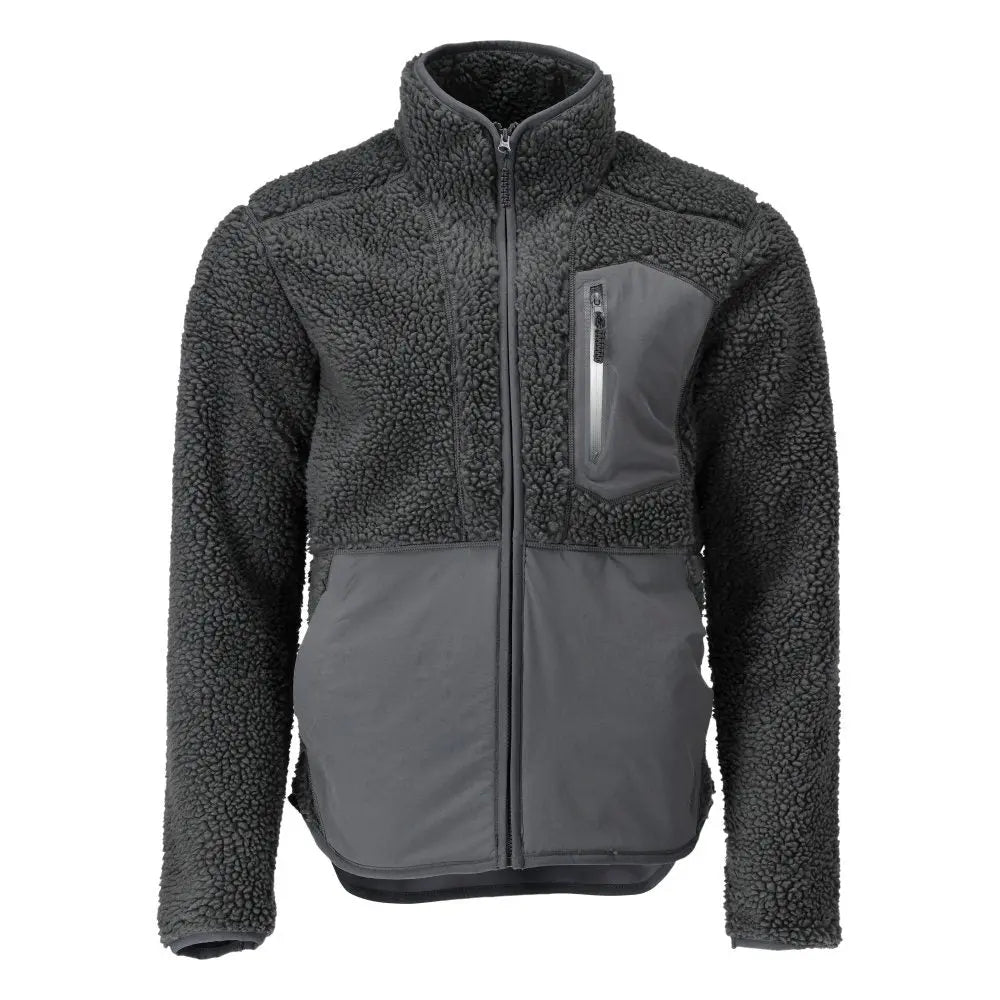 Veste fourrure zippé chaussure de sécurité professionnelle