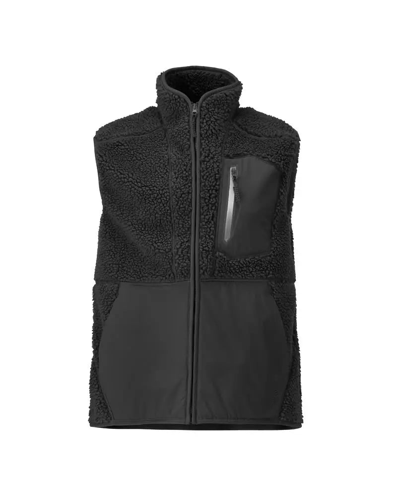 Gilet fourrure zippé chaussure de sécurité professionnelle