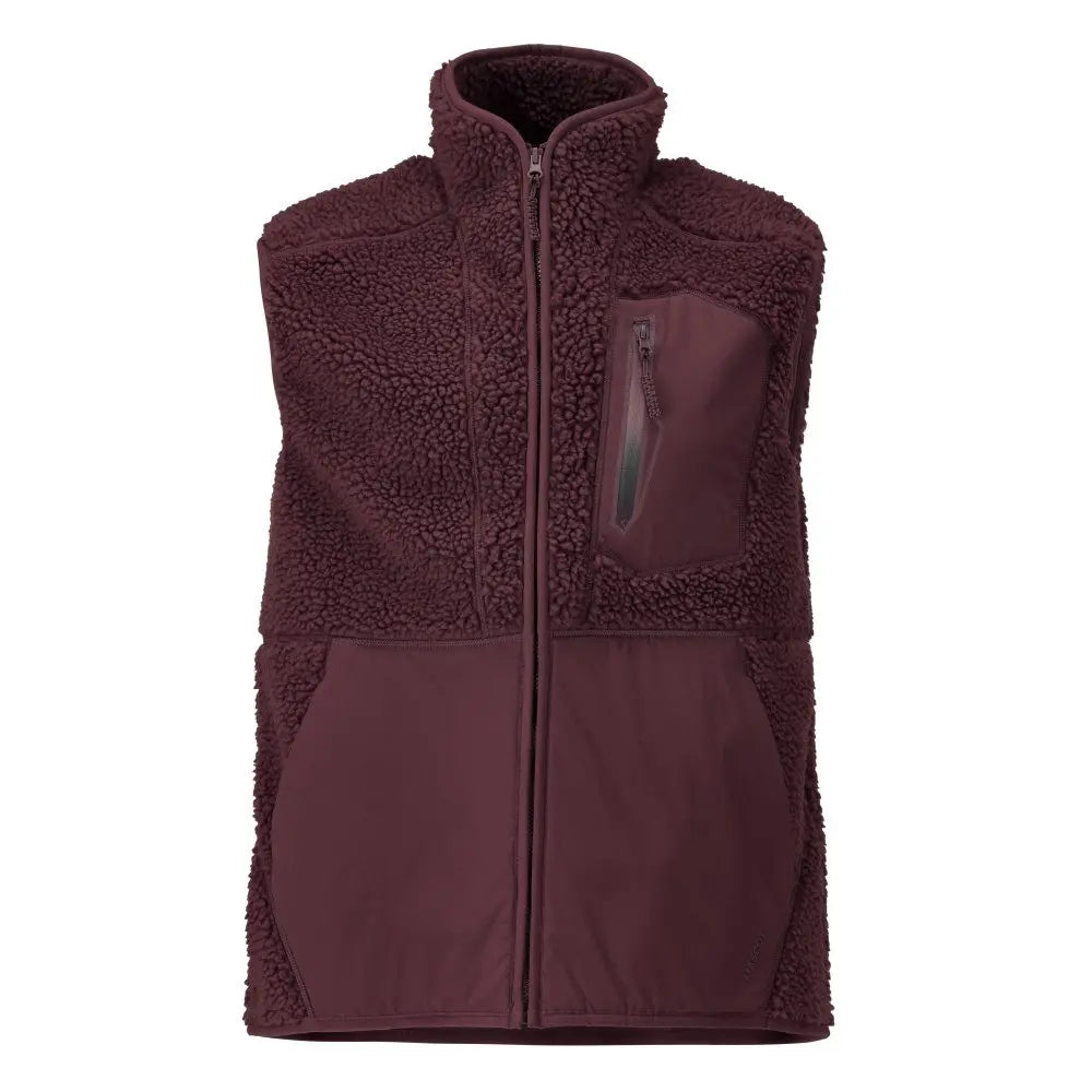 Gilet fourrure zippé chaussure de sécurité professionnelle