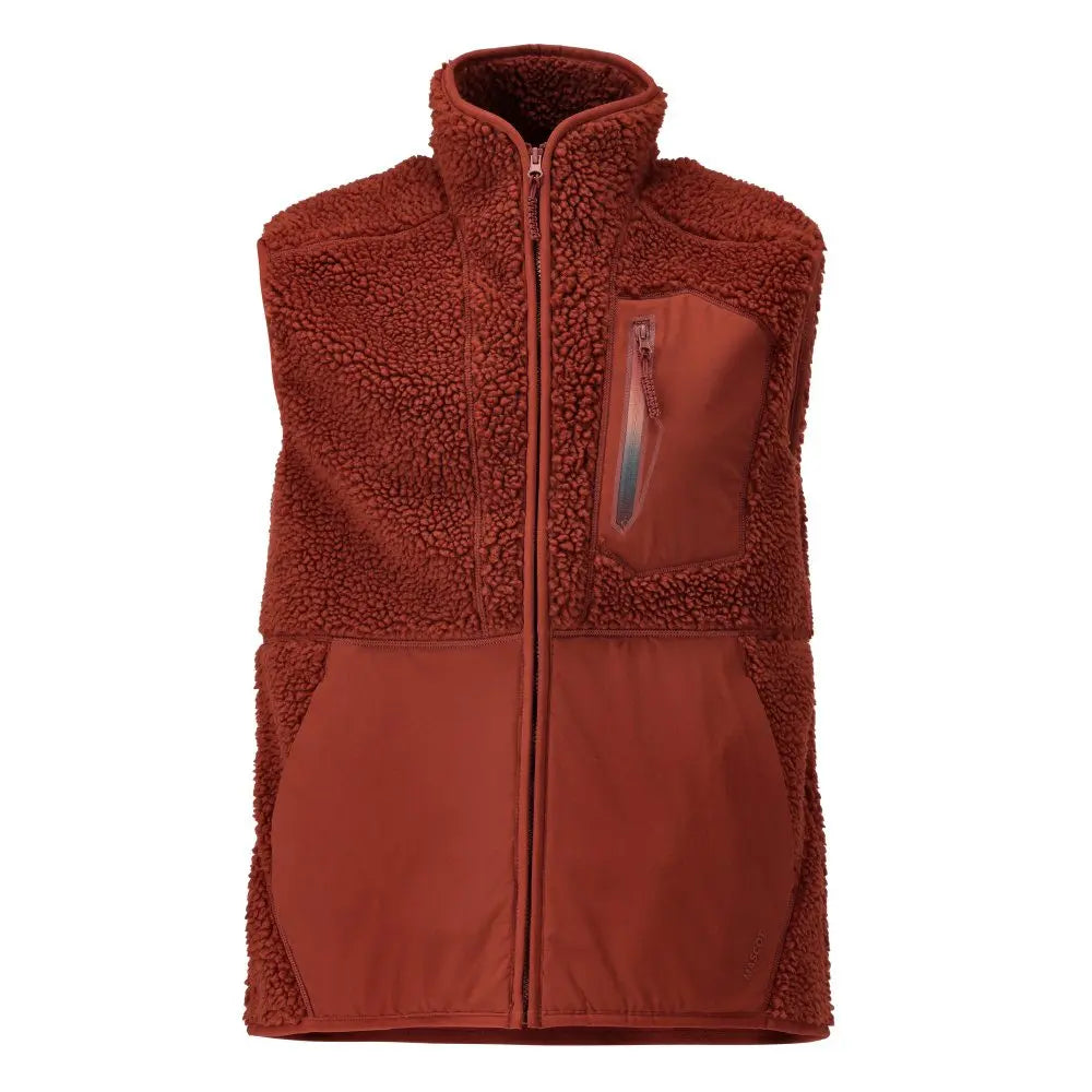 Gilet fourrure zippé chaussure de sécurité professionnelle