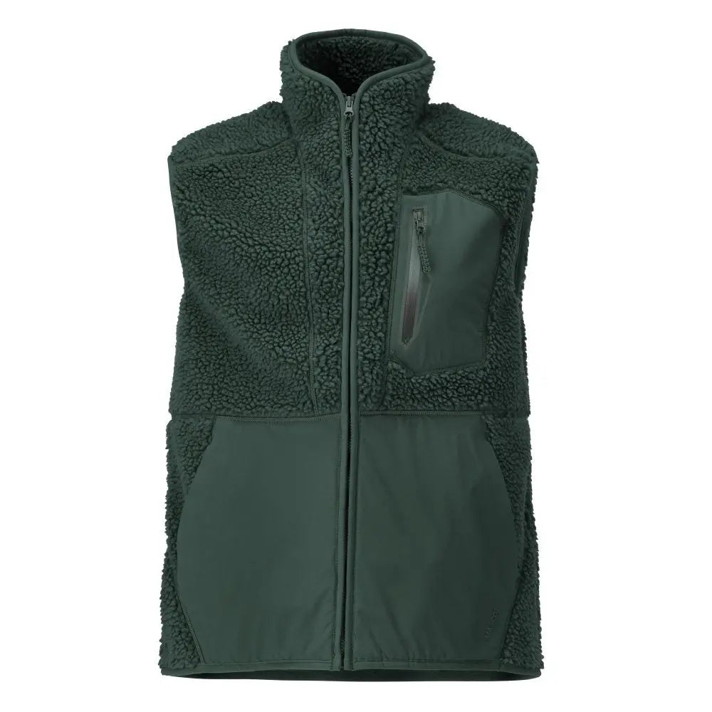 Gilet fourrure zippé chaussure de sécurité professionnelle