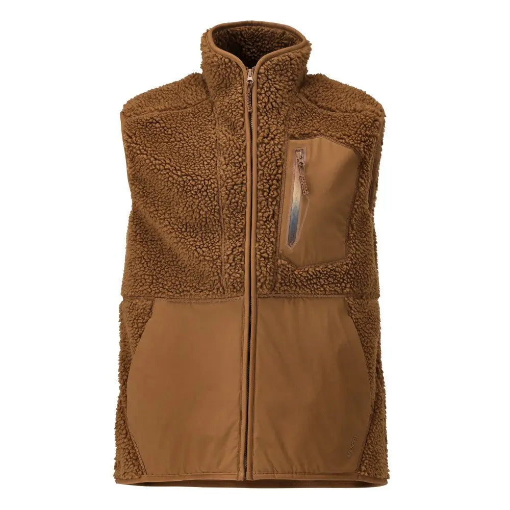 Gilet fourrure zippé chaussure de sécurité professionnelle