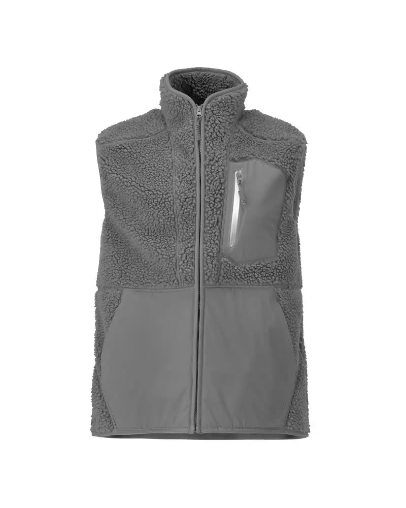 Gilet fourrure zippé chaussure de sécurité professionnelle